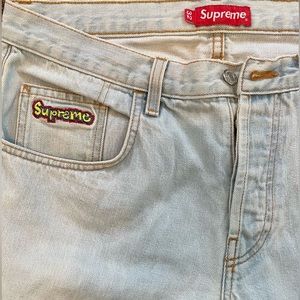 Supreme FW 2014 Gonz Skate Jeans sz 32 Stonewash